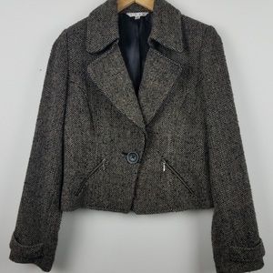 CABI Moto biker Blazer jacket Size 8